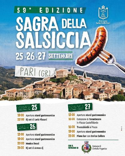 59°  Edizione Sagra della Salciccia di Pari