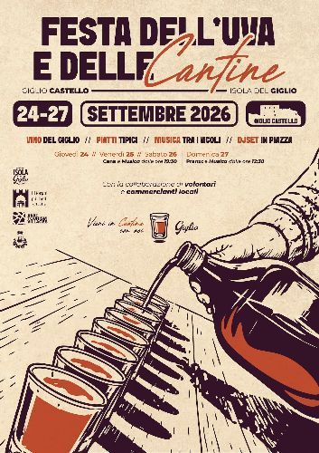 Isola del Giglio: torna la Festa dell'Uva e delle Cantine